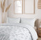 Ambesonne Winter Duvet Cover Set Twin Size, Pattern with Ornate Snowflake Motifs and Dots Retro Christmas Inspired Repetitive, Decorative 2 Piece Bedding Set with 1 Pillow Sham,