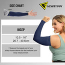 Arm Sleeves for Men Women Youth, Size L - XL, UV Sun Protection Compression Cooling Sleeves to Cover Arm Tattoo