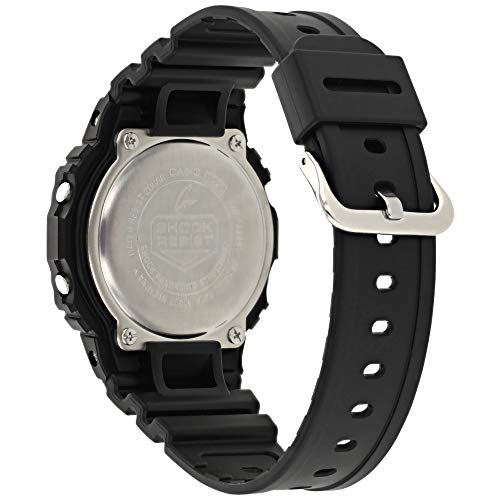 CASIO DW5600-1 Mens Black Digital Watch with Black Band