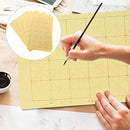 Healifty 150 Sheets Chinese Calligraphy Paper Ink Writing Grid Rice Paper for Chinese Calligraphy Brush Writing Sumi Set