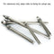 20X NUZAMAS M6x50mm Expansion Bolts 304 Stainless Steel Expansion Sleeve Anchor Bolt Heavy Duty Fixing Anchors for Screws Wall Building