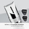 ConairMan Ear, Nose, and Eyebrow Hair Trimmer for Men, Cordless Battery-Powered Trimmer with Professional Metal Handle, Patent 360 Bevel Blade for No Pull, No Snag Trimming Experience