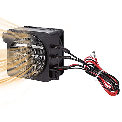 100W 12V Energy Saving PTC Car Fan Air Heater Constant Temperature Heating Element Heaters for Heater Humidifier Air Conditioning Appliances