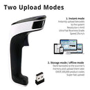 ScanAvenger Portable Wireless Bluetooth Barcode Scanner: 3-in-1, Hand Scanner, Cordless, Rechargeable 1D and 2D Scan Gun for Inventory Management, Handheld, USB Bar Code/QR Code Reader