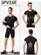 Men's Compression Shirts Short Sleeve Workout Gym T-Shirt Running Tops Cool Dry Sports Base Layer Athletic Undershirts, 3pcs