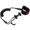 Premium Surfboard Leash, Surf Paddleboard Leash Coiled Wrist Board Surfing Accessories Maximum Strength Lightweight Kink Free for Shortboard Skimboard Fishboard Longboard(Black)