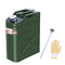 Zemoeng 20L Metal Jerry Can Petrol Can with Flexible Spout for Diesel, Petrol - UN Approved Fuel Can