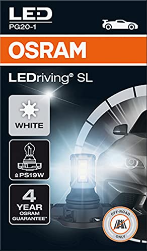 Osram LED Globe PS19W Lamp, White