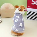 Zunea Flannel Dog Sweater Jumpers for Small Medium Dogs Pullover Corgi Winter Jacket Coats Fuzzy Fleece Puppy Clothes Cute Soft Warm Cold Weather Dachshund Vest Pet Apparel Gray XL