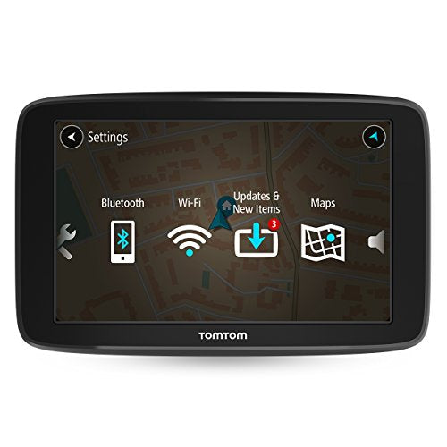 TomTom 5 Inch Car Sat Nav GO Basic with Updates via Wi-Fi, Lifetime Traffic via Smartphone and EU Maps, Smartphone Messages, Resistive Screen and TMC Receiver
