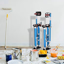 Drywall Stilts 24-40 Aluminum Tool Stilt for Painting Painter Taping Blue