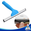 MR.SIGA Professional Window Cleaning Combo - Squeegee & Microfiber Window Scrubber, 10"