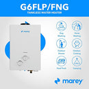 1.58 GPM, 34,120 BTU's Natural Gas Flow Activated Gas Tankless Water Heater