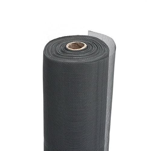 100FT /30M Roll Insect Flywire Window Fly Bug Insect Screen Net Mesh Black