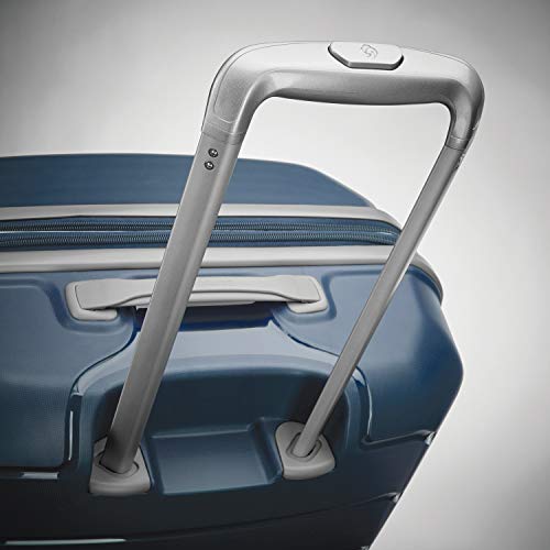 Samsonite Unisex-Adult Freeform Hardside Expandable with Double Spinner Wheels, Navy, 2-Piece Set (21/28), Freeform Hardside Expandable with Double Spinner Wheels