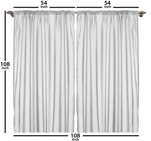 Ambesonne Southwestern Curtains, Ethnic Pattern Design from Ancient Aztec Culture with Indigenous Zigzag Motifs, Living Room Bedroom Window Drapes 2 Panel Set, 108 W X 108 L Inches, Multicolor