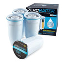 ZeroWater Replacement Filter for Pitchers, 4-Pack - ZR-006