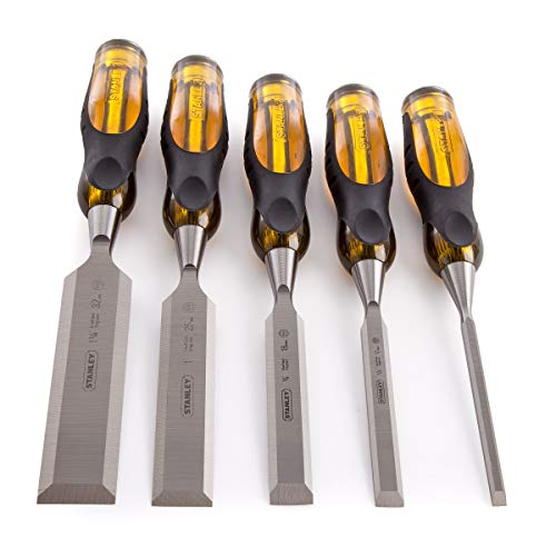 Stanley FatMax Thru-Tang Wood Chisel 5-Pieces Set