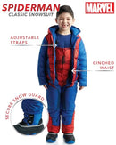 Marvel Boys' Spider-Man Snowsuit - 2 Piece Ski Jacket and Snow Bib Ski Pants Overalls: Toddler/Boy (2T-7), Spidey Red Blue, 7