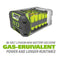 Greenworks 80V (180 MPH / 610 CFM / 75+ Compatible Tools) Cordless Brushless Backpack Blower, 2.5Ah Battery and Rapid Charger Included, Green/Black