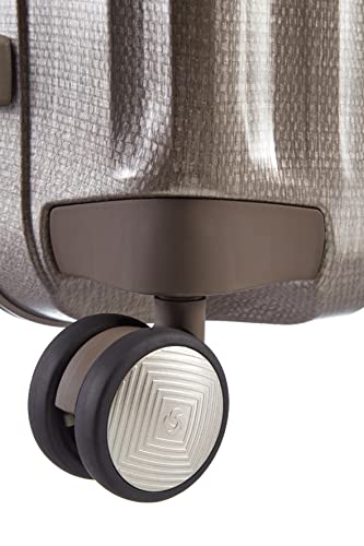Samsonite Lite-Cube Suitcase, Ivory Gold, 82cm