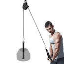 Yes4All Weight Plate Loading Pin 1 inch and 2 inch, Fitness LAT Cable Pulley System Gym, Heavy Duty Gym Equipment for Home with Tricep Rope Cable Attachment