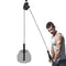 Yes4All Weight Plate Loading Pin 1 inch and 2 inch, Fitness LAT Cable Pulley System Gym, Heavy Duty Gym Equipment for Home with Tricep Rope Cable Attachment
