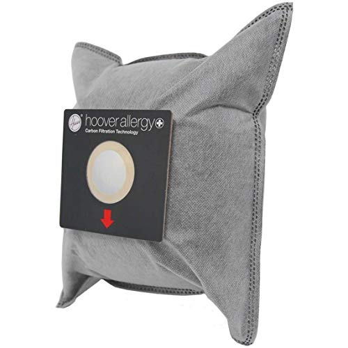 Hoover Allergy Vacuum Bags 5Pk Carbon Filtration Technology Double Wall - Vacuum Cleaner Bags