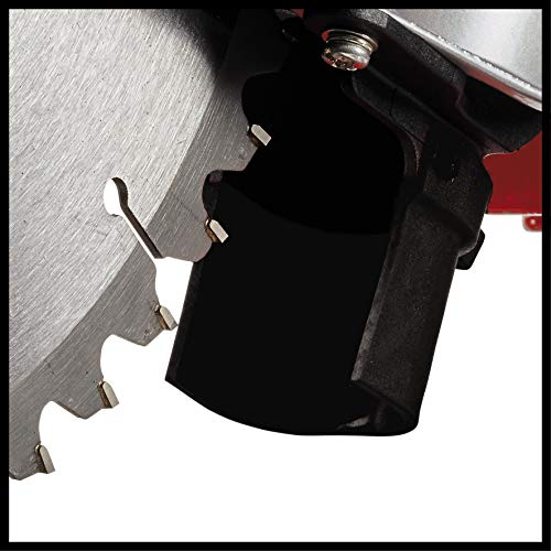 Einhell 4300395 Dual Drag, Crosscut and Miter Saw TC-SM 2534/1 (Maximum 2350 W, Integrated Drag Function, Saw Head Tilts to Left/Right, Laser, Include Carbide-Tipped Precision Saw Blade)