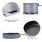 Fire-Maple Feast Heat Exchanger Set | Compact Camping Cookware Kit | Nested Design | Contain with a Pot, Kettle and Non-Stick Frypan | Ideal for Fishing, Picnic and Camp use
