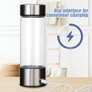 Hydrogen Water Bottle, Portable Hydrogen Water Generator, Hydrogen Water Ionizer Machine, Hydrogenated Water Maker, Rich Hydrogen Water Glass Health Cup for Home and Travel