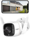 TP-Link Tapo Outdoor Security Camera, Wired & Wireless, 3MP, IP66, Night Vision, Two-way audio, Voice Control, Tapo APP, Smart AI Detection, No hub required (Tapo C310)