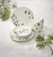 Lenox 893565 Balsam Lane 12-Piece Dinnerware Set, Green