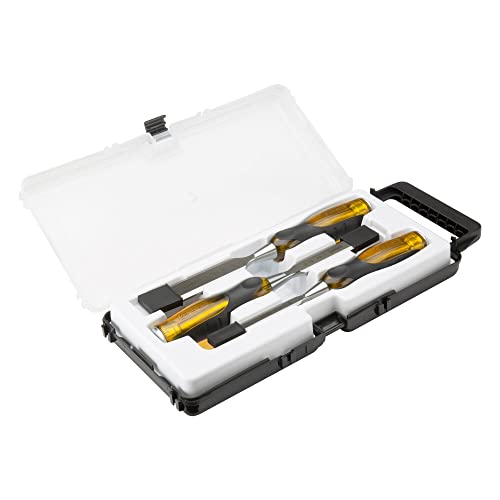 Stanley Fatmax Thru Tang Wood Chisel 3-Pieces Set