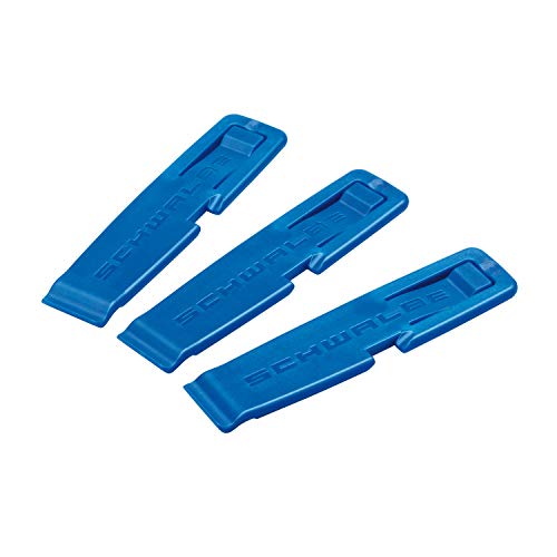 Schwalbe Bicycle Tire Levers, Blue, 2.4 x 0.4 x 3.9 inches