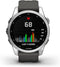 Garmin Fenix 7S, Silver with Graphite Band, Multisport GPS Watch