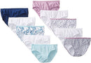 Hanes Women's 10 Pack Cotton Hipster Panty, Assorted, 5