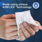 Kleenex Optimum Hand Towels (4456), Folded Paper Hand Towels, 20 Packs / Case, 120 Paper Towels / Pack (2,400 Towels), White