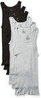 Hanes Ultimate Men's Dyed Tank (Black/Grey), Black/Gray, Medium