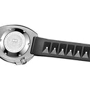 ADDIESDIVE Automatic Dive Watch for Men with Waffle Soft Rubber Diving Band Black Dial Waterproof 200M