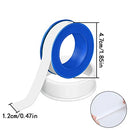 8 Rolls PTFE Plumbers Tape, 10m X 15mm Waterproof Thread Seal Teflon Tape for Shower Head Water Pipe and Pipe (White)