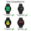 Silicone Bands for Samsung Galaxy Watch 6 Band & Galaxy Watch 5 Bands/Galaxy Watch 4 Band Women Men, 20mm Adjustable Sports Replacement Strap for Galaxy Watch 6/6 Classic/5/5 pro/4/4 Classic