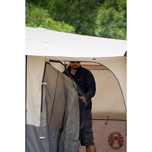 Coleman Camping Instant Up tent,8 Person Silver Series Easy Setup Tent, Side Entry.