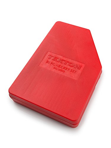 TEKTON Hex Key Wrench Set, Inch/Metric, 30-Piece | 25253