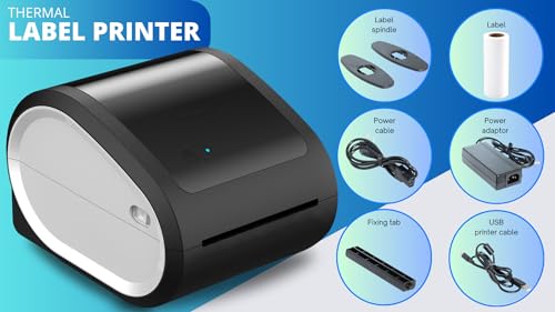 Thermal Printer for Shipping Label Printer – Compact, User-Friendly & Versatile for Home Office Efficiency