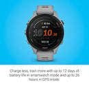 Garmin Forerunner® 255S, Powder Grey, GPS Fitness Smartwatch