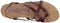 Blowfish Women's Granola Fisherman Sandal, Whiskey Dyecut PU, 7.5 M US