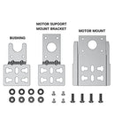 Onlyfire Universal Barbecue Grill Stainless Steel Rotisserie Motor Bracket Set