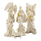 Lenox 806053 Holiday Mini Nativity Set, 1.60 LB, Ivory, 7-Piece
