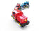 6pc Hape Race Car Transporter Track w/Removable Driver Kids Activity Toy 3+